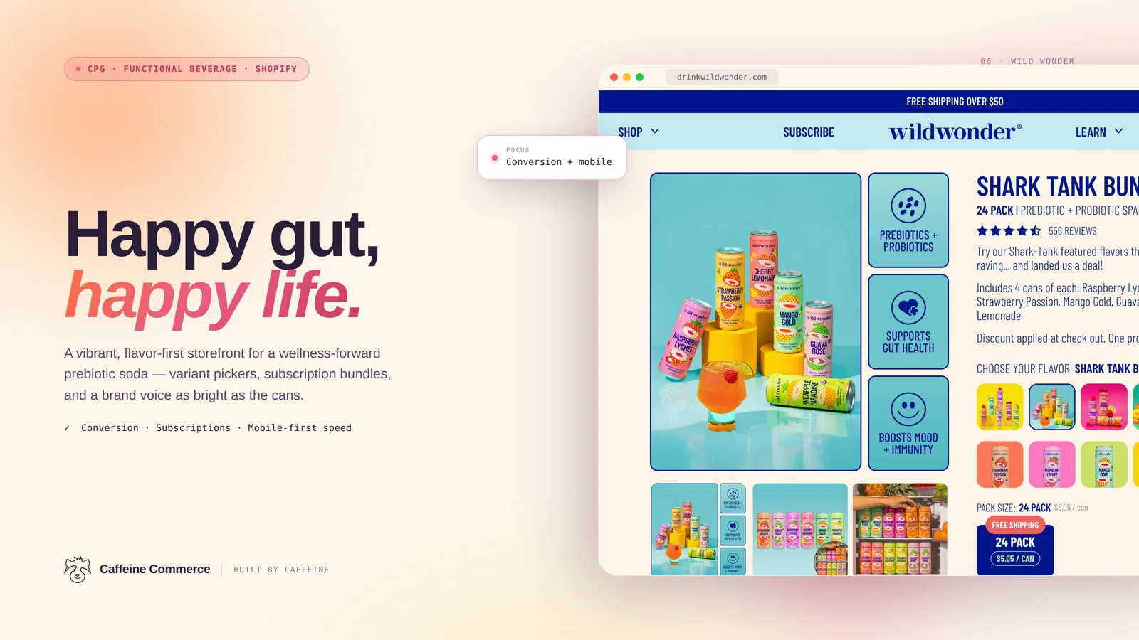 Wild Wonder — Happy gut, happy life.